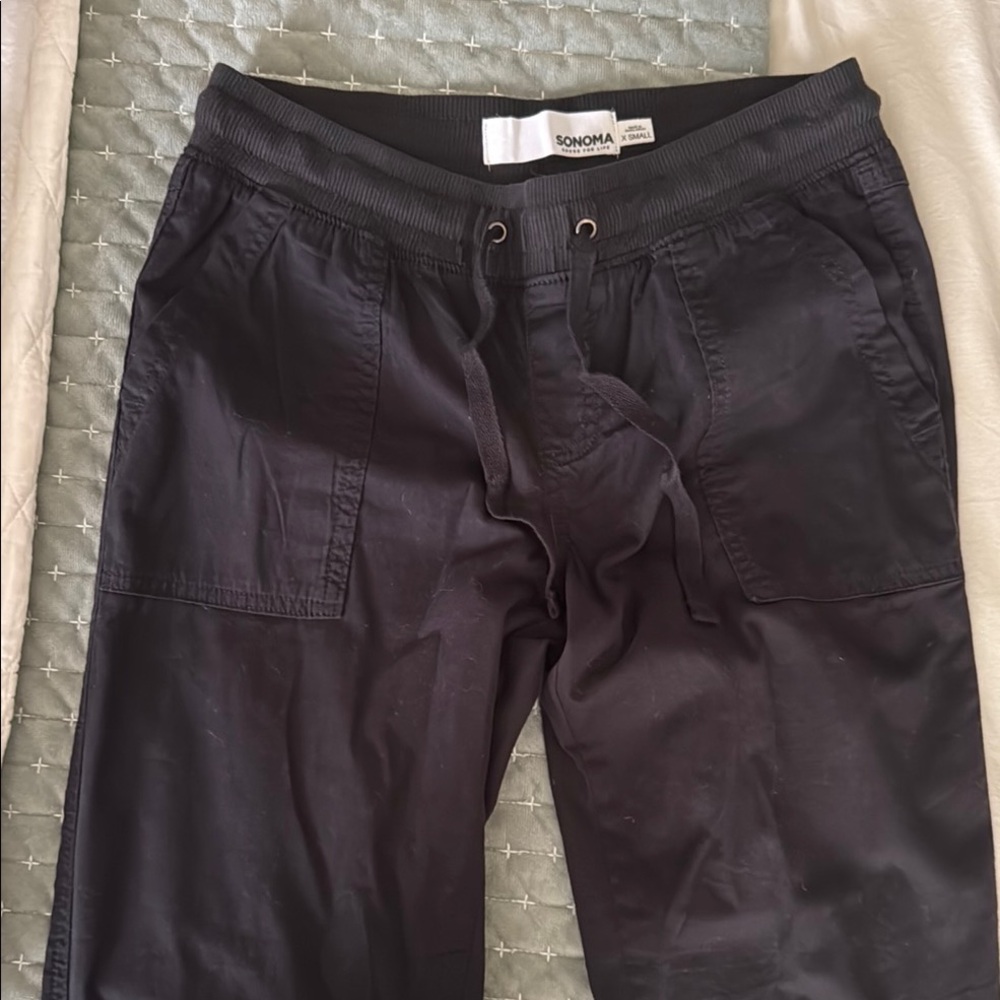 Sonoma Black jogger style Pants